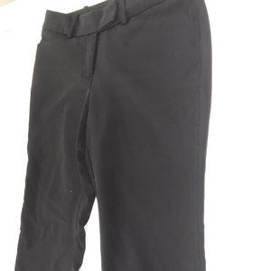 George Petite Flared Leg Womens Dress Pants Black